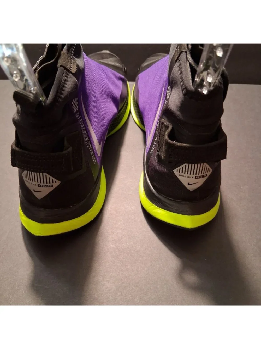 Nike Zoom Pegasus Turbo Shield Running Shoes Purple/Black Volt Mens Size 10